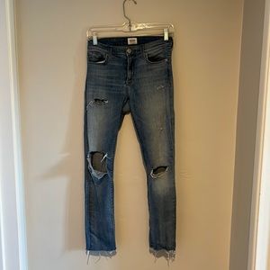 Hudson Skinny Distressed